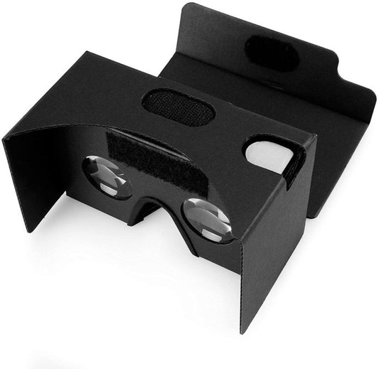 VR Headsets 2 Pack of 3D Box Cardboard Virtual Reality Glasses