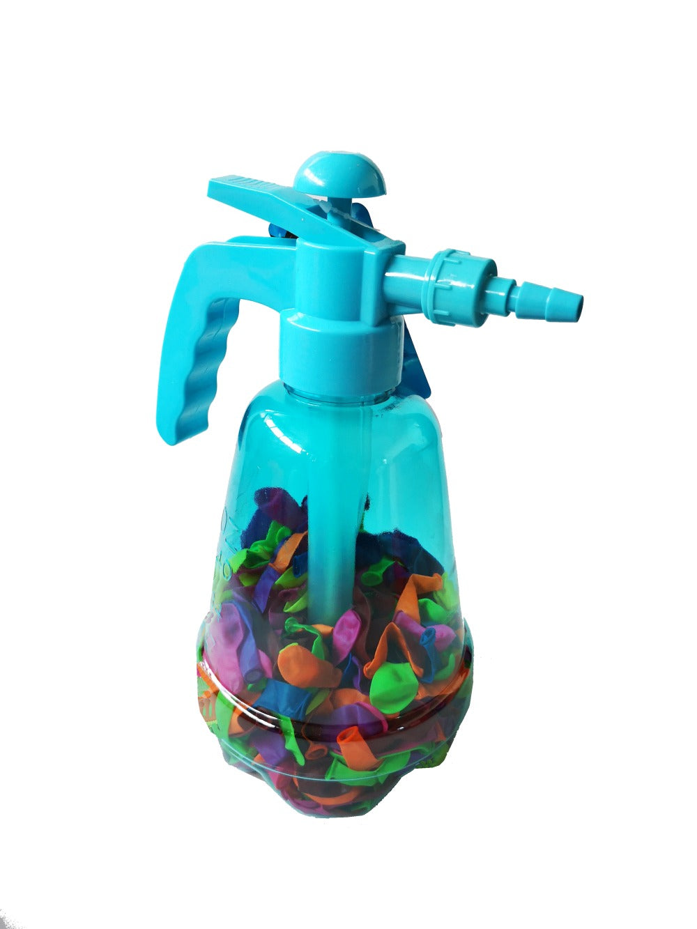 Water Balloon Pump and 500 Mini Water balloons - Assorted Colours