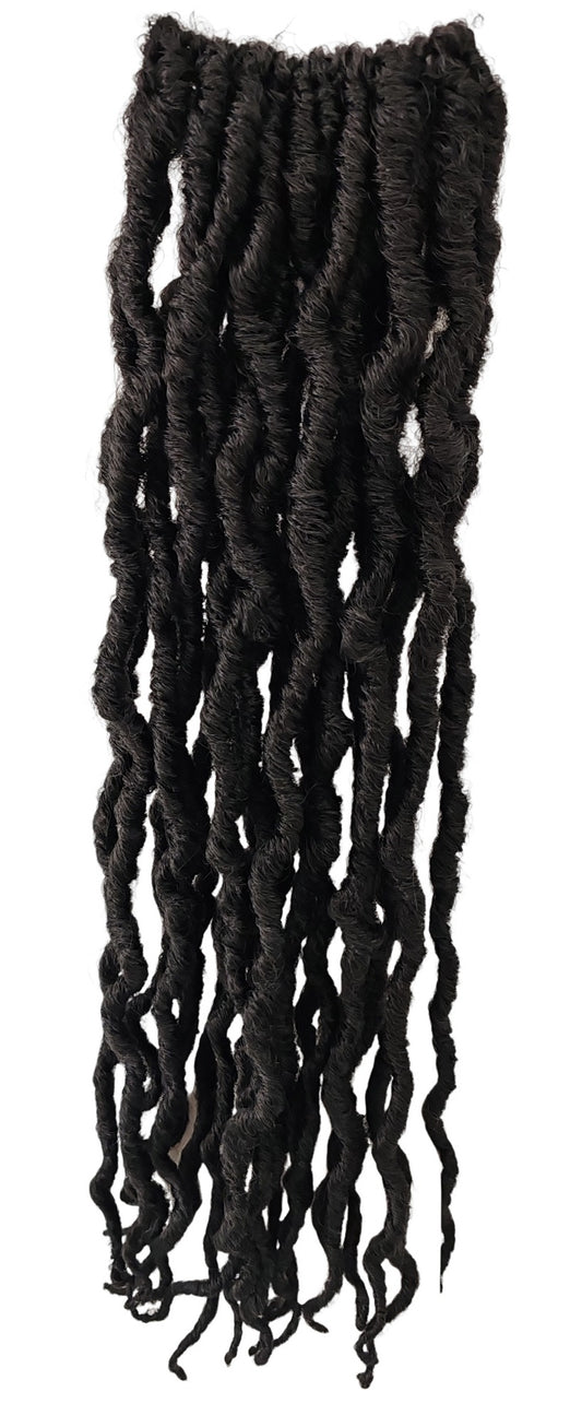 Hair Pieces Faux Wavy Locks - Assorted Colours