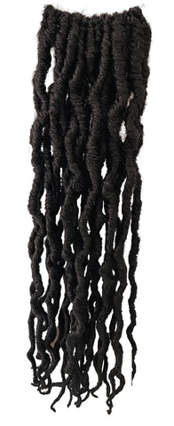 Hair Pieces Faux Wavy Locks - Assorted Colours