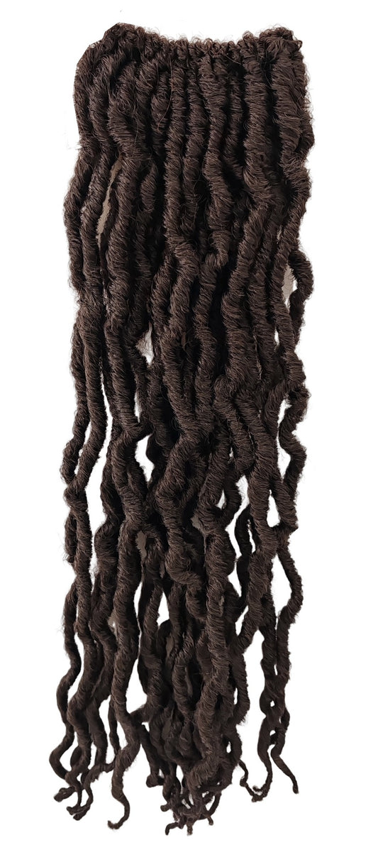 Hair Pieces Faux Wavy Locks - Assorted Colours