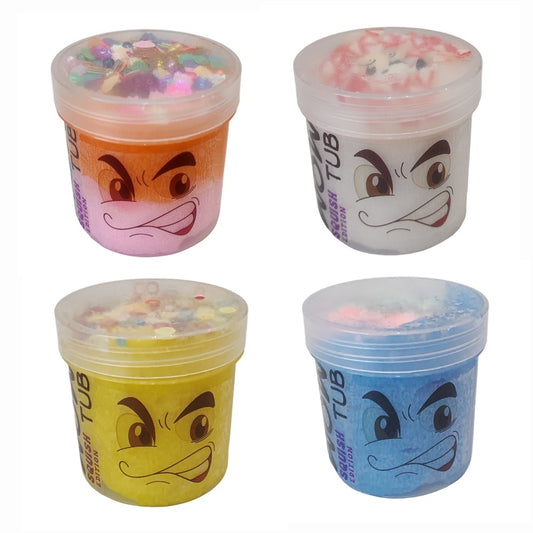 WowTub 4 Pack - Scented Cloud Slime Squish Edition