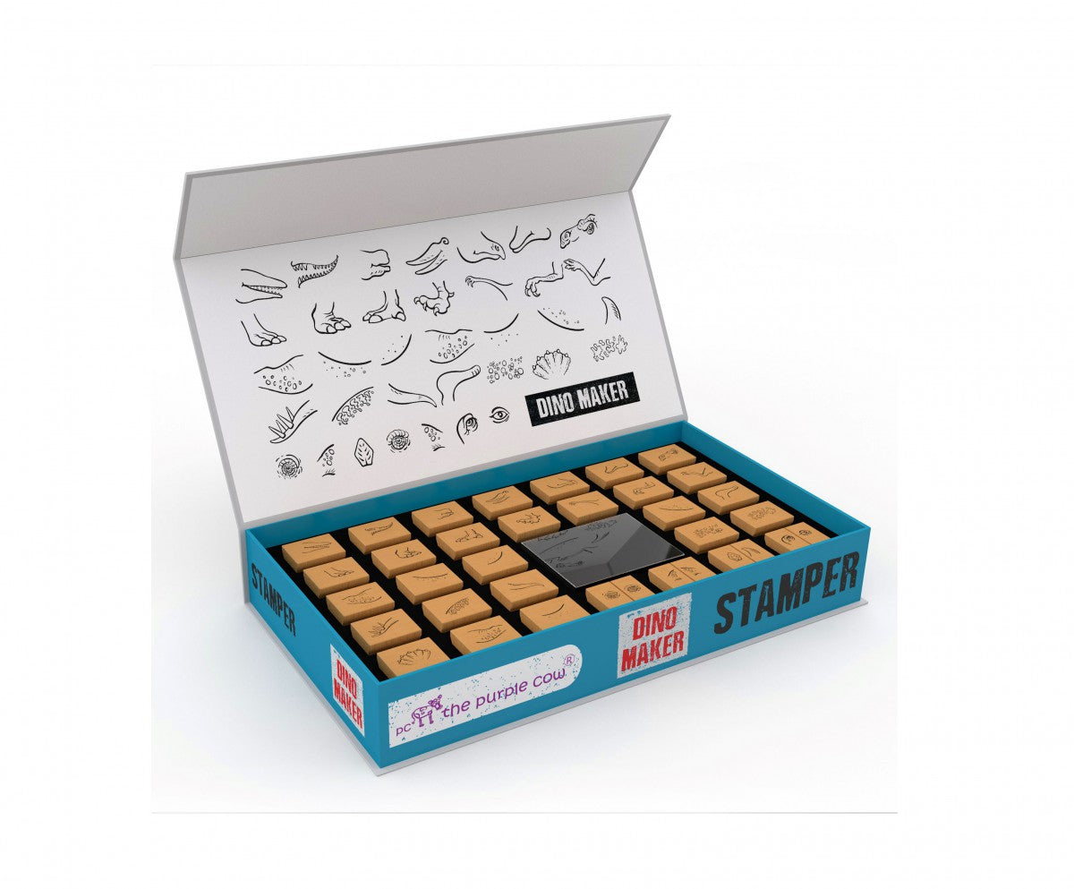 Stamper Set Dino Maker 35 Stamps - Create your Own Dinosaurs