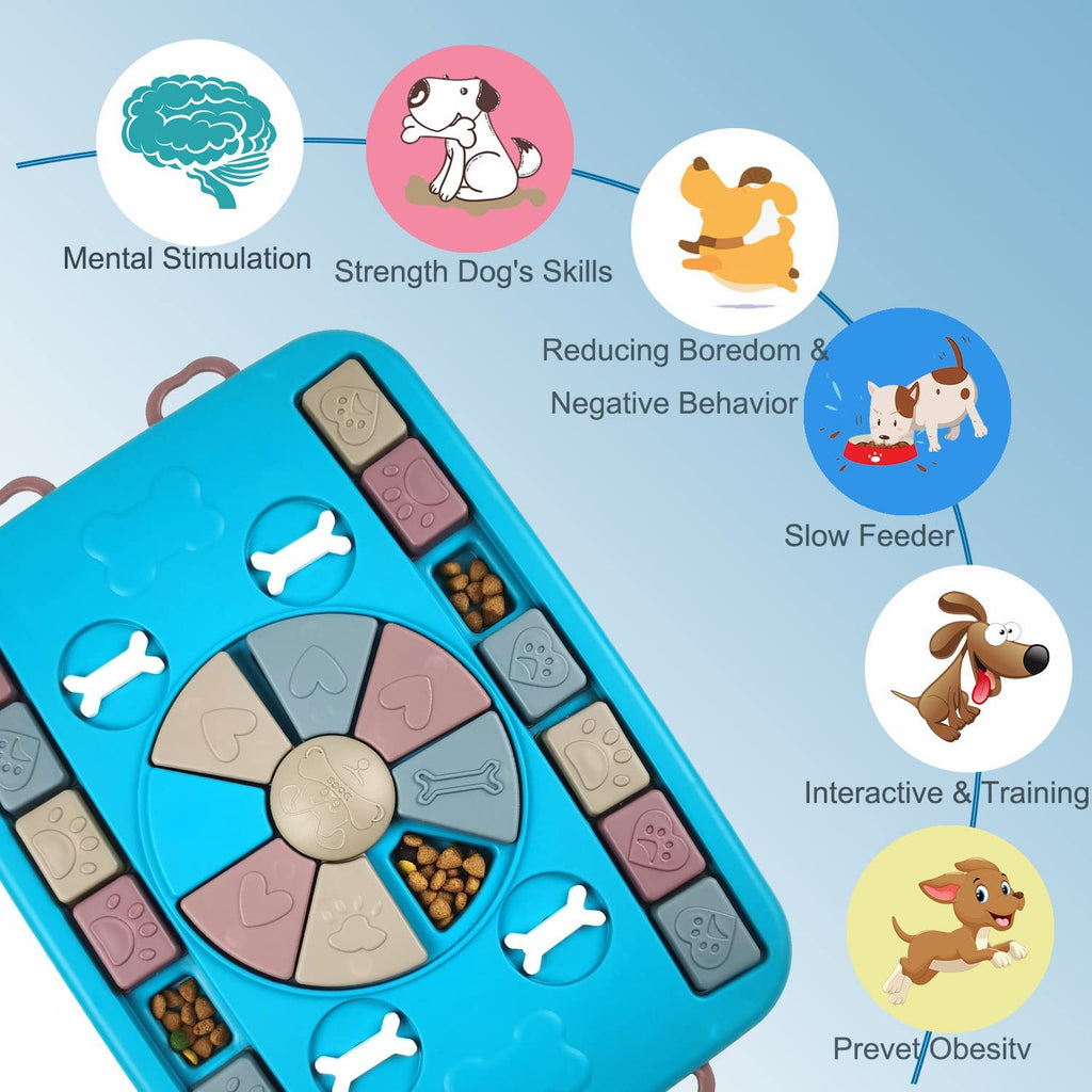 Interactive Dog Puzzle Toys For Boredom, Dogs Enrichment Toy