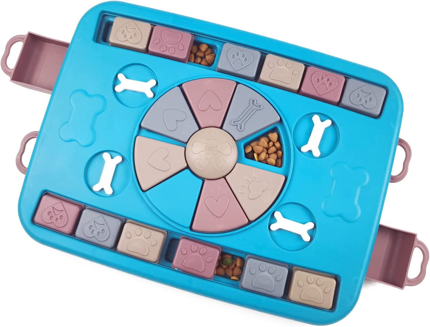 Dog Puzzle Toys for Smart Dogs Mental Enrichment and Brain Stimulating, Advanced Interactive Puppy Food Puzzle Feeder to Keep Boredom and Active Dog Busy, Puppies Treat Dispenser Dog Gift