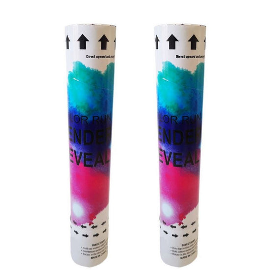 Gender Reveal Blue Or Pink Cannon 2 Pack