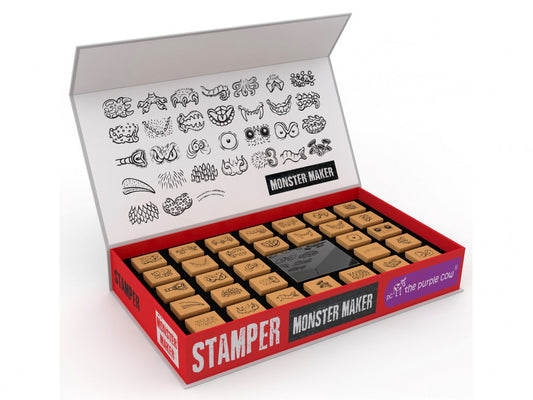 Stamper Set Monster Maker 31 Stamps - Create your Own Monsters