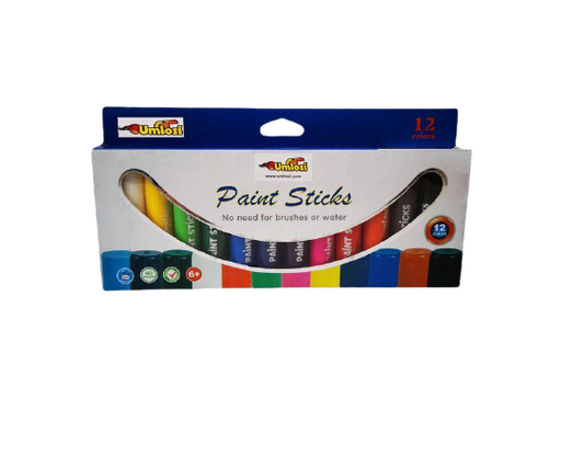 Paint Sticks Classic Color Day Glow 12 Assorted