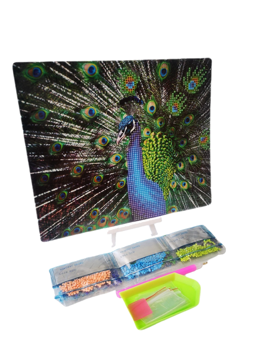 Peacock diamond painting Umlozi