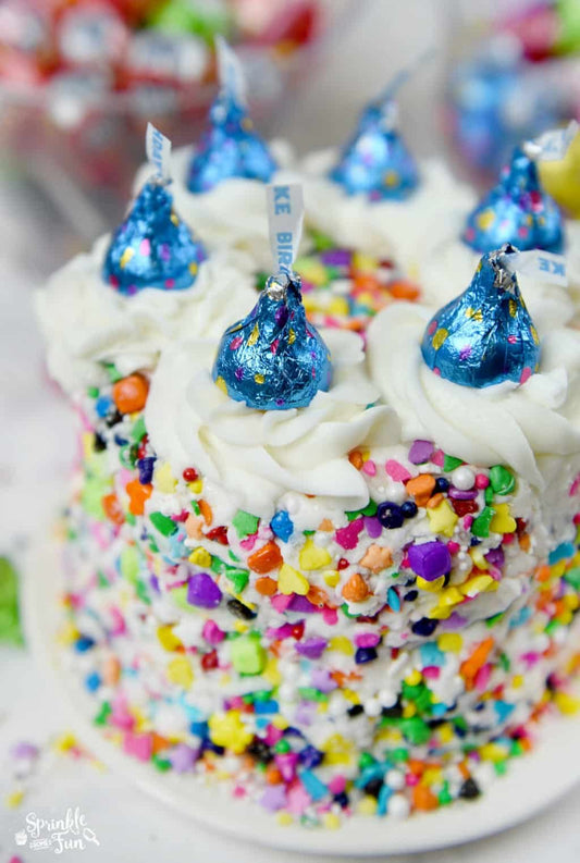 Cake Sprinkles Pack Of 3 - The Whisk Studio - Over the Rainbow
