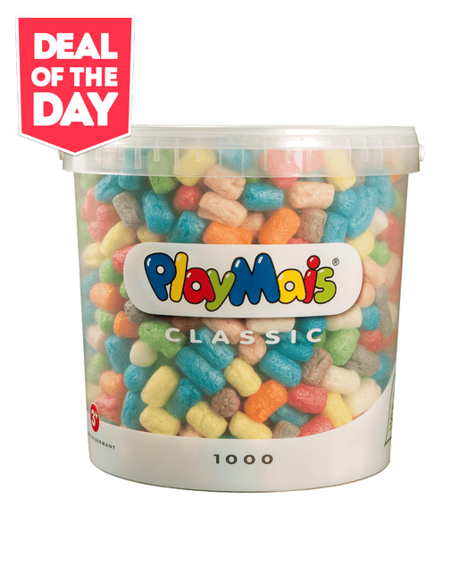 PlayMais Classic Bucket  - 1000 pieces