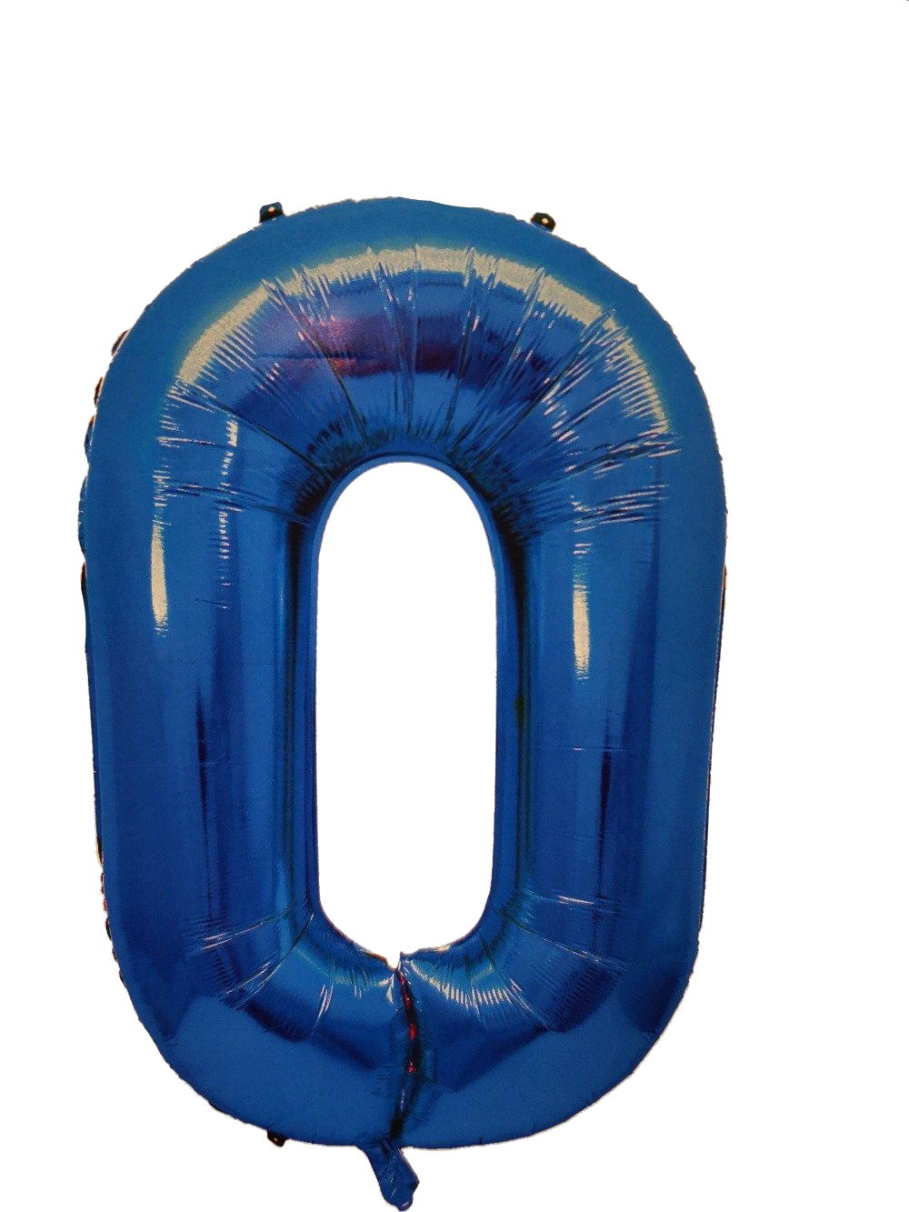 Foil Balloon Numbers - Blue - 106 cm