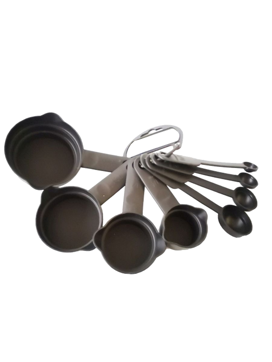 Measuring Cup and Spoon Set - 8 Piece