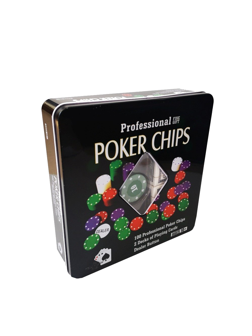 Professional Poker Chips & Cards Set
