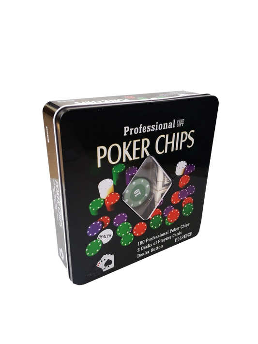 Professional Poker Chips & Cards Set