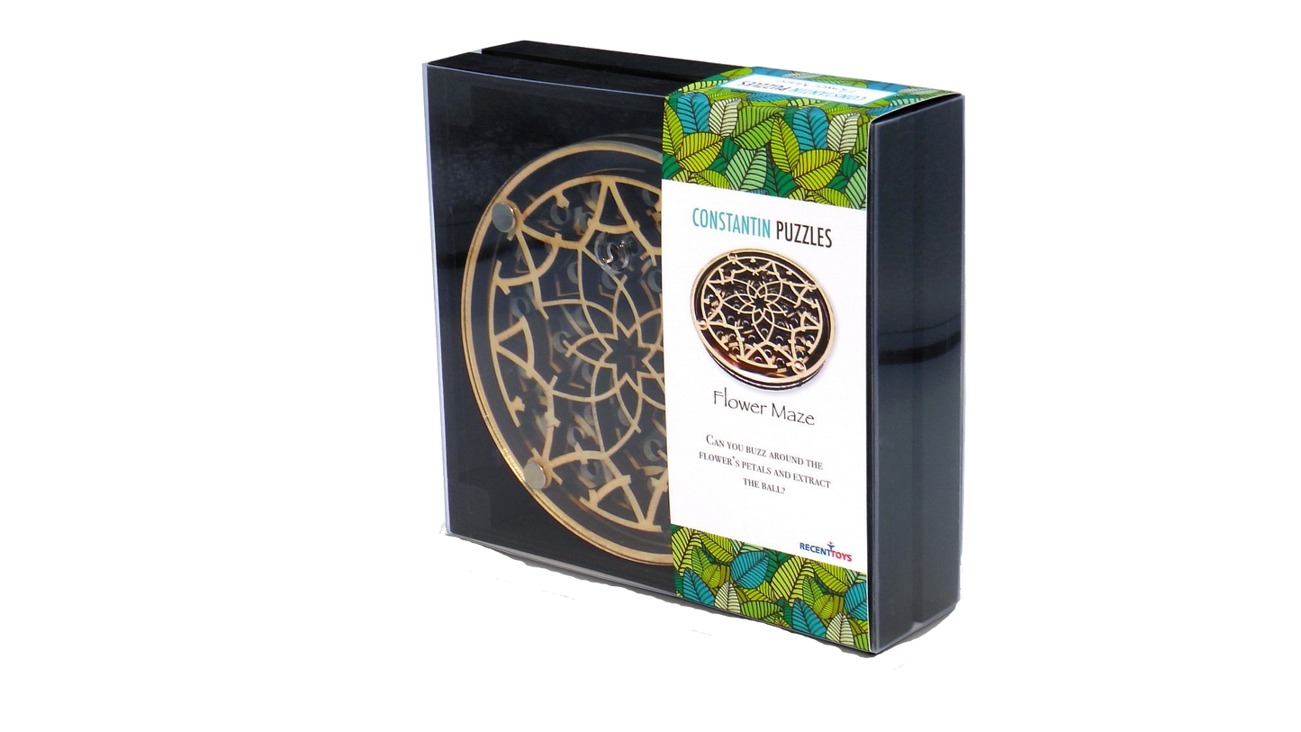 Flower Maze Puzzle Constantin Brain Teaser by Recent Toys