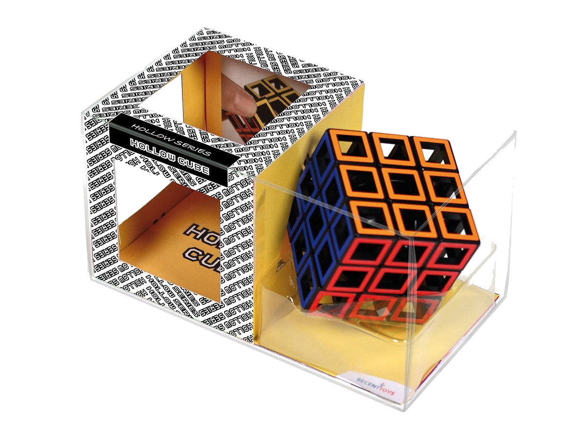 Hollow Cube Puzzle Meffert’s  - 3D Puzzle Brain teaser by Recent Toys