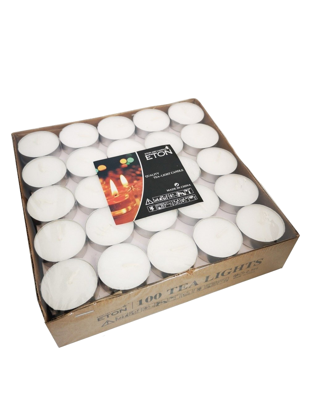 Tea Light Candles - 100 Pack