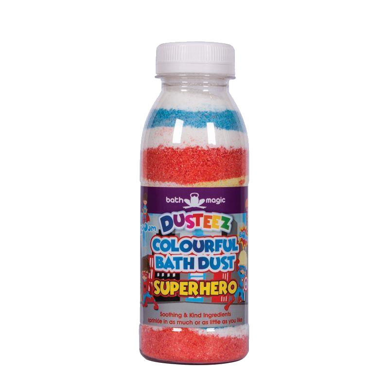 Dusteez - Colourful Bath Dust - Superhero