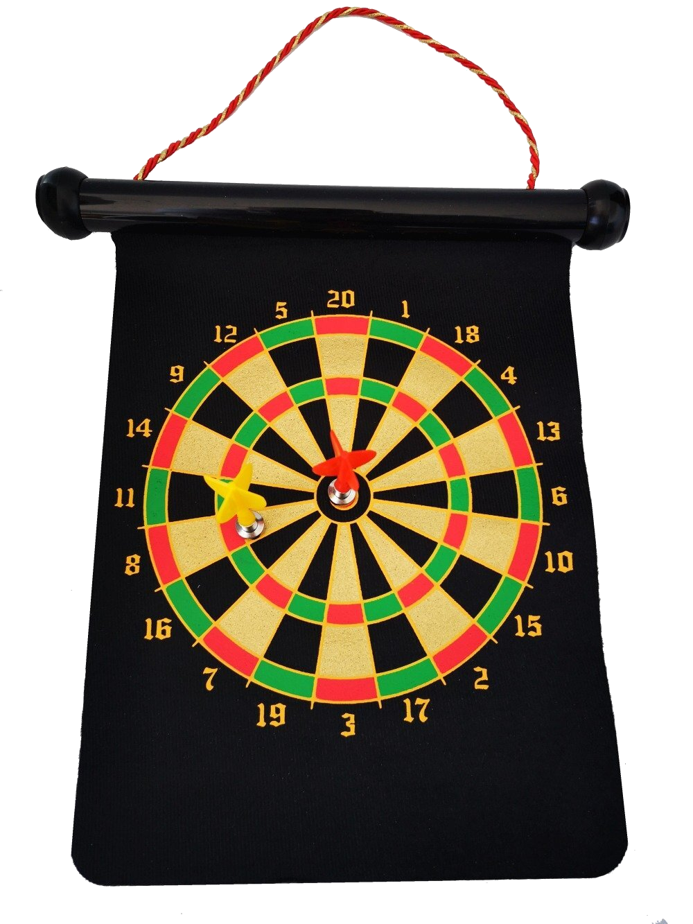 Dart Board - Roll Up Double Sided Magnetic Dart Board