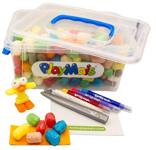 Craft Set - Playmais & Magic Sprayza Blow Pens Set