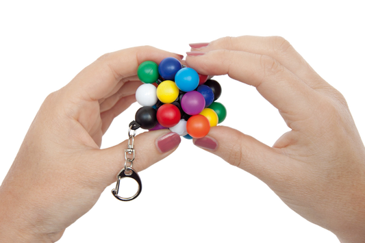 Mini Molecube by Mefferts - Twisty Puzzle, Brain Teasers Keychain Puzzle