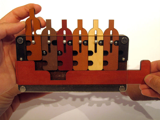 Waiter's Tray Puzzle Wooden Genius Constantin Puzzles, Brain Teaser by Recent Toys